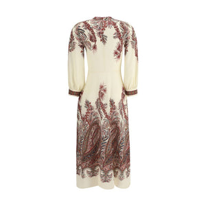 Etro Multicolor Polyester Casual Dress