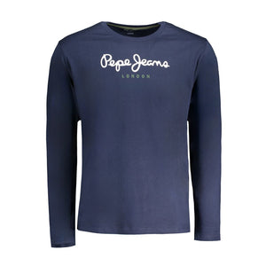 Pepe Jeans Blu Cotton Men T-Shirt