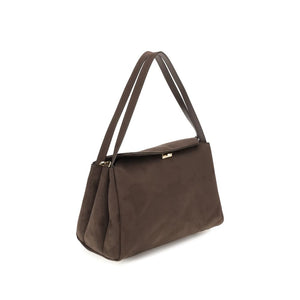 THEMOIRè Brown Other Fibres Shoulder Bag