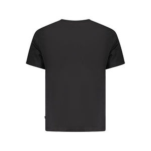 Guess Jeans Black Cotton Men T-Shirt