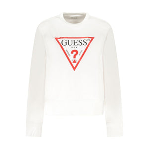 Guess Jeans White Cotton Women Sweater