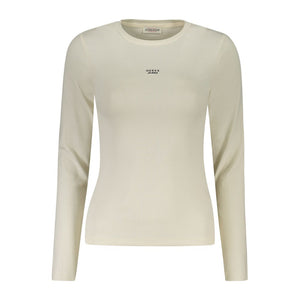 Guess Jeans White Cotton Women T-Shirt