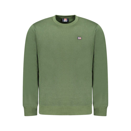 Norway 1963 Green Cotton Men Sweater