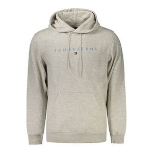 Tommy Hilfiger Gray Cotton Men Sweater