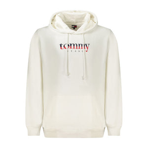 Tommy Hilfiger White Cotton Men Sweater