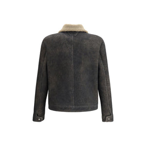 Salvatore Santoro Gray Lamb Ovis Aries Aries Coat