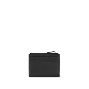 Valentino Garavani Black Calf Leather Bos Taurus Wallet