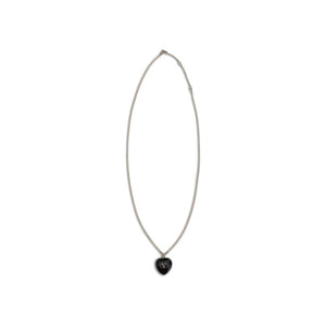 Valentino Garavani Black Brass Necklace