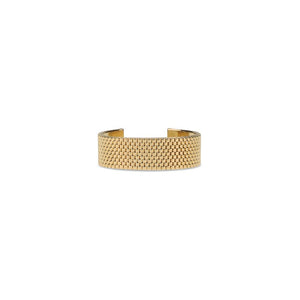 Jil Sander Gold Brass Bracelet