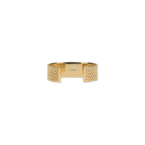 Jil Sander Gold Brass Bracelet