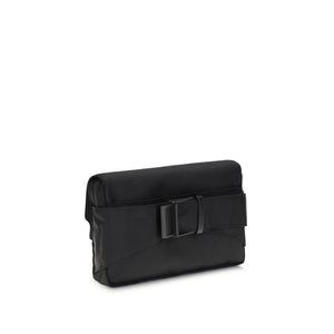 Marni Black Polyamide Clutch Bag