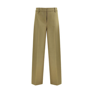 True Royal Green Polyester Dress Pants
