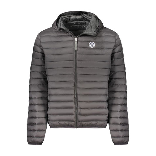 North Sails Black Polyester Men Jacket
