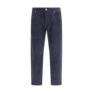 PT Torino Blue Cotton Casual Pants