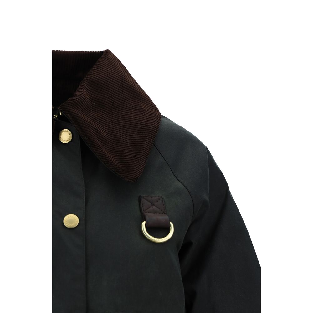 Barbour Green Cotton Coat