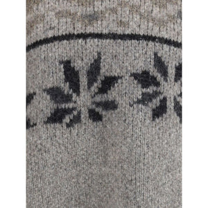 Magliano Gray Alpaca Vicugna Pacos Sweatshirt