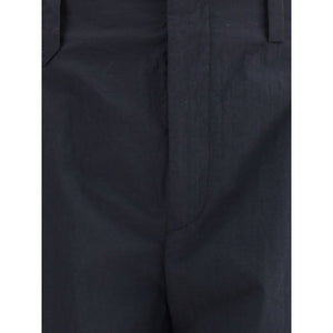 Jacquemus Black Cotton Cargo Pants