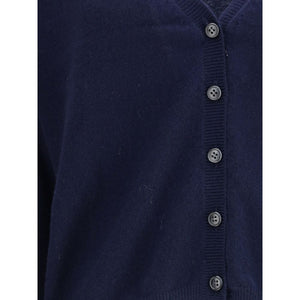 Lisa Yang Blue Cashmere Cardigan