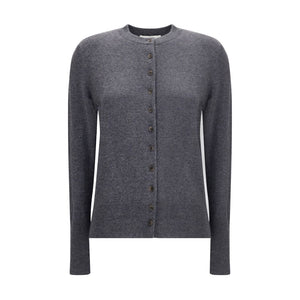 Lisa Yang Gray Cashmere Cardigan