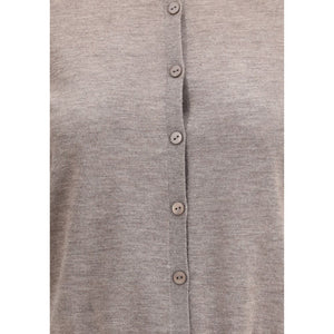 Lisa Yang Beige Cashmere Cardigan