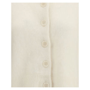 Lisa Yang White Cashmere Cardigan
