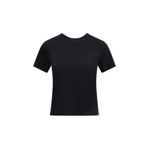 Courrèges Black Cotton T-Shirt