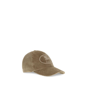 Burberry Beige Cotton Cap (Baseball Hat)