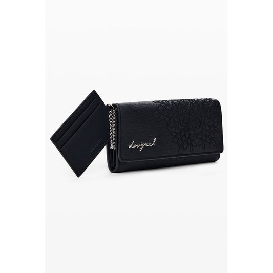 Desigual Black Polyethylene Wallet