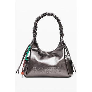Desigual Bronze Polyethylene Women Handbag
