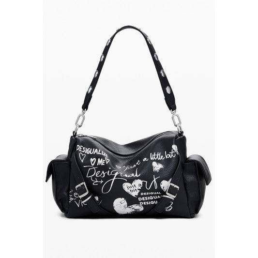Desigual Black Polyethylene Women Handbag