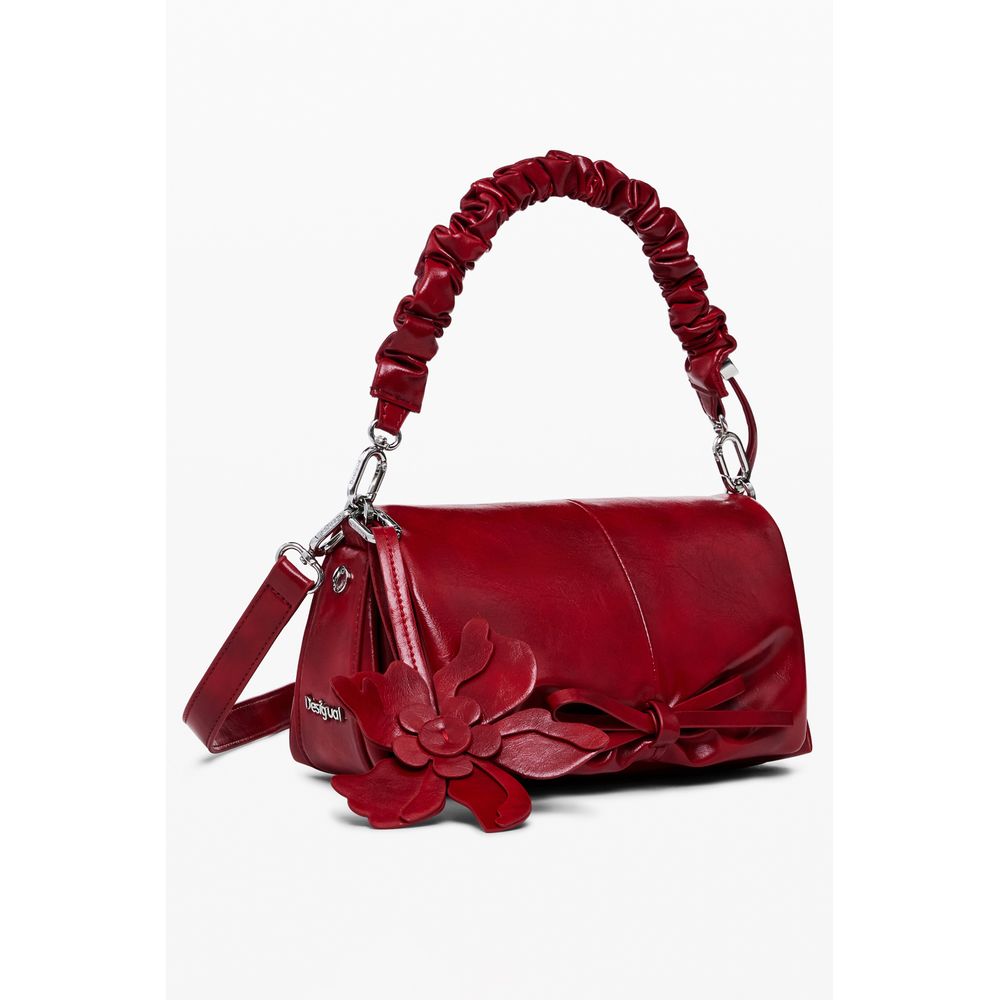 Desigual Red Polyethylene Women Handbag