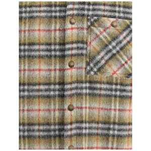 Burberry Multicolor Wool Coat