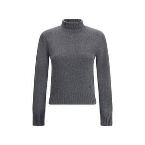 Ami Paris Gray Cashmere Turtleneck