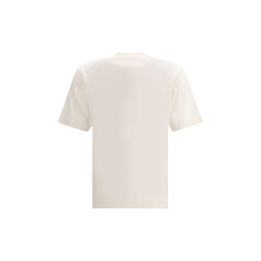 Fendi White Cotton T-Shirt
