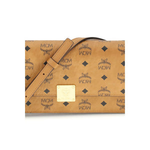 MCM Beige Fabric Wallet