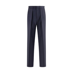 Tom Ford Blue Wool Dress Pants