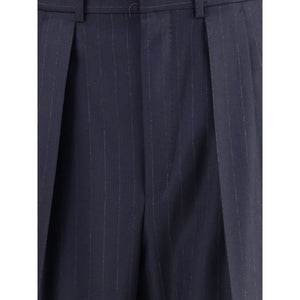 Tom Ford Blue Wool Dress Pants