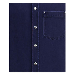 Gucci Blue Denim Shirt
