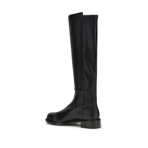 Stuart Weitzman Brown Calf Leather Bos Taurus Ankle Boots