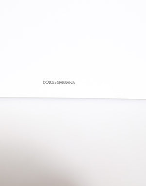 Dolce & Gabbana Multicolor Leopard Print Envelope Paper Post Card Holder