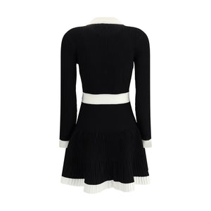 Balmain Black Viscose Casual Dress