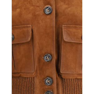 Valstar Brown Goatskin Jackets And Coat