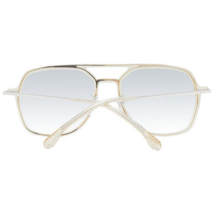 Lozza Beige Acetate & Plastic Sunglasses