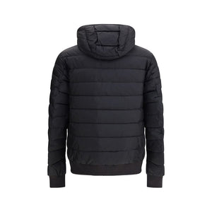 Belstaff Black Nylon Full-Length Jacket