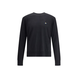 Vivienne Westwood Black Wool Sweatshirt