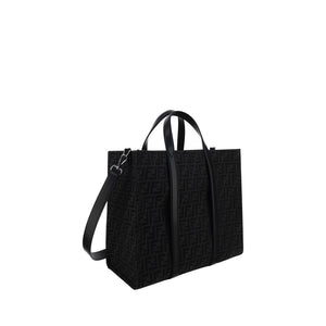 Fendi Black Polyester Shoulder Bag