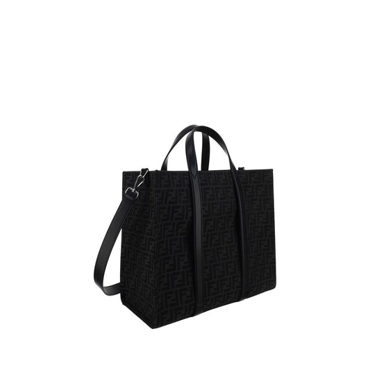 Fendi Black Polyester Shoulder Bag