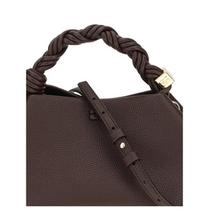 Ganni Brown Recycled Polyester Handbag