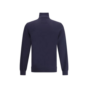 ZEGNA Blue Cashmere Turtleneck