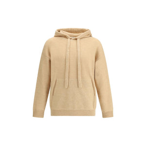 Laneus Beige Cashmere Hoodie